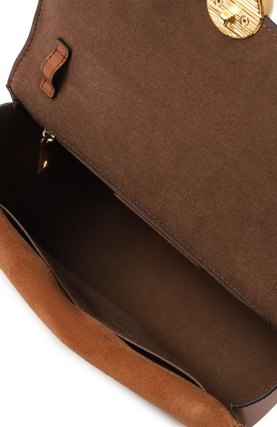 Сумка furla sfera small FURLA коричневого цвета по цене 57000 руб., арт. WB01355/BX0428, фото 5 Сумка furla sfera small FURLA, арт. WB01355/BX0428, фото 5