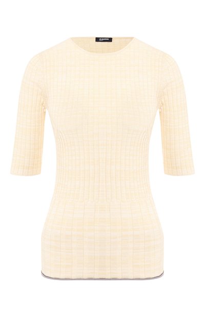 Женский хлопковый топ JIL SANDER NAVY, арт. JNWM7536C/JMY2401E