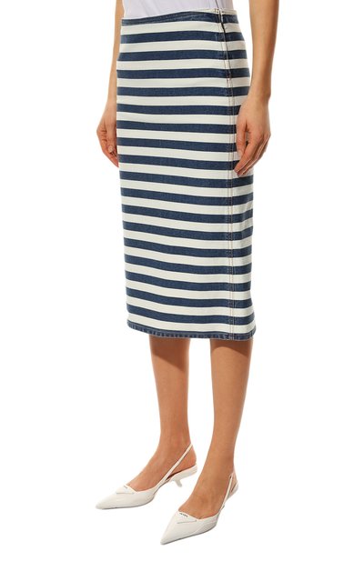 Джинсовая юбка PRADA, арт. GFD160-10G2-F0008-221, фото 3