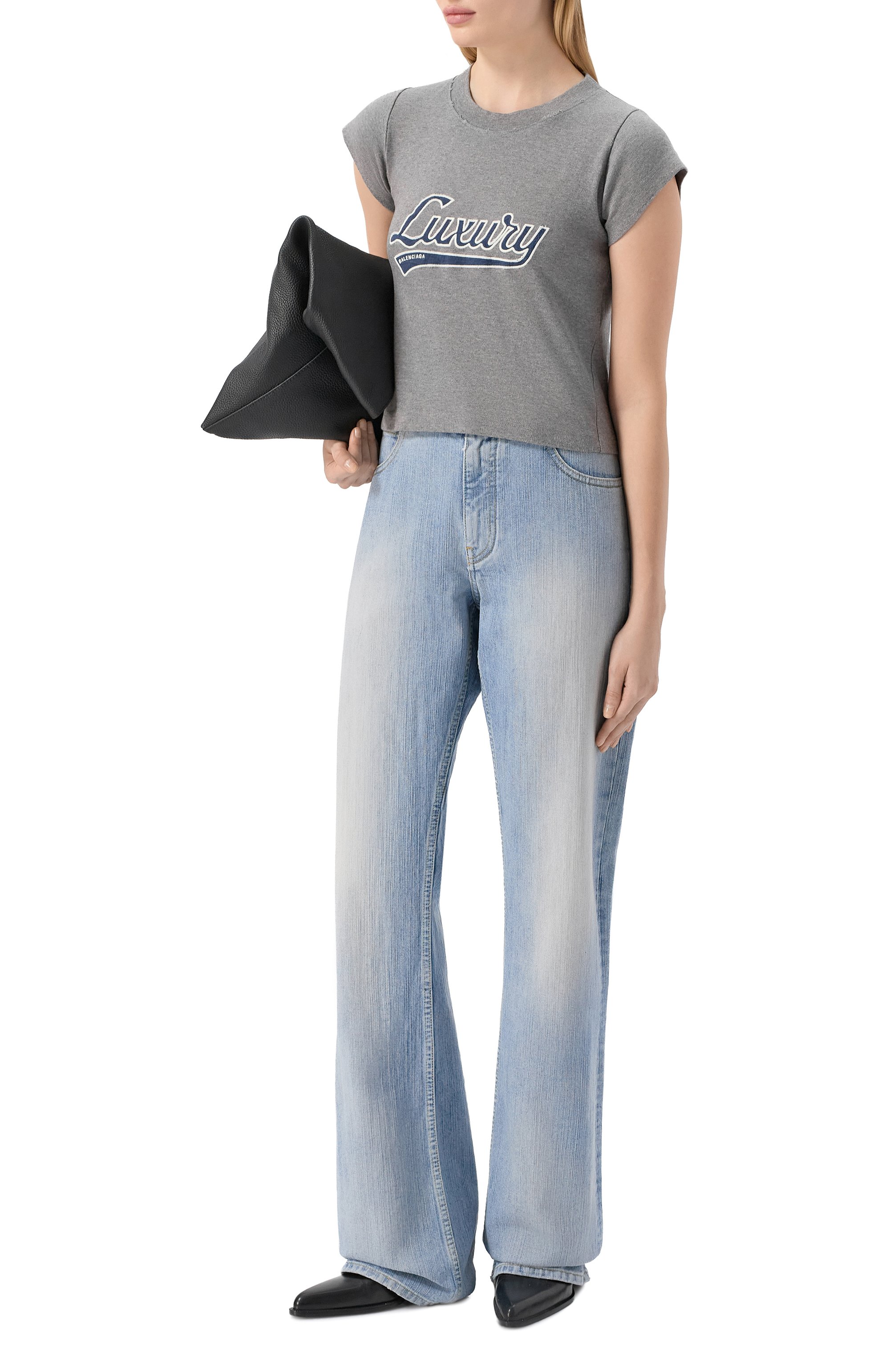 Хлопковая футболка BALENCIAGA, арт. 807341/TTVB8, фото 2