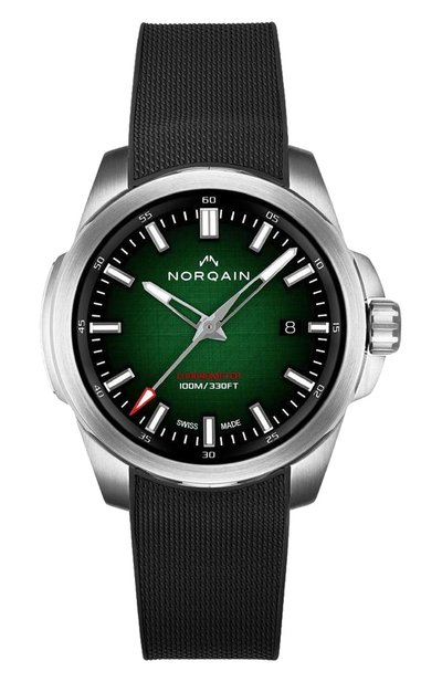 Мужские часы independence green NORQAIN, арт. N3008S03A/ES301/320BR.18S