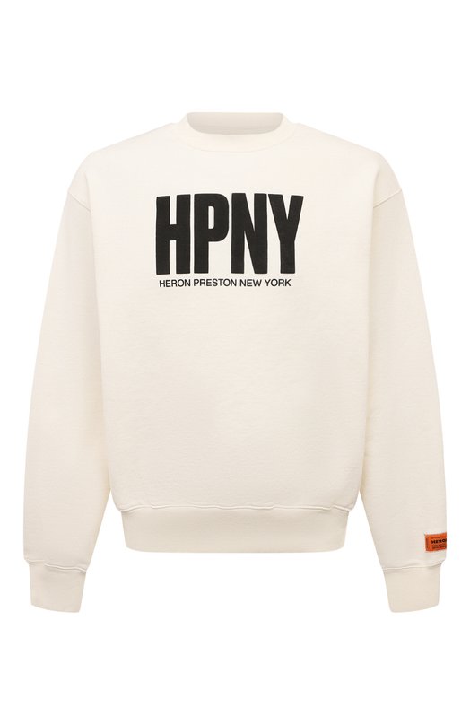 

Хлопковый свитшот Heron Preston, Кремовый