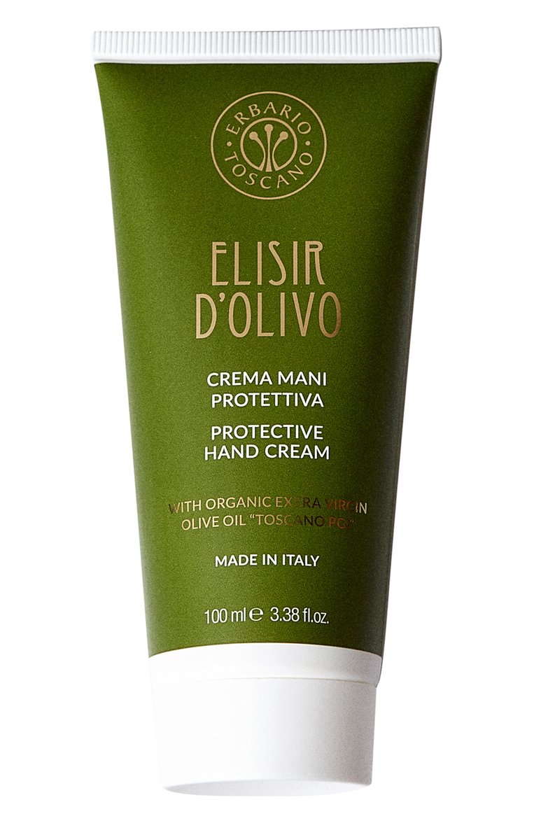 Крем для рук elisir d`olivio (100ml) ERBARIO TOSCANO бесцветного цвета, арт. OOCM10T | Фото 1 (Нос: Не проставлено; Региональные ограничения белый список (Axapta Mercury): Не проставлено; Тип продукта: Кремы; Назначение: Для рук; Косметика кросс-кт: Уход У)