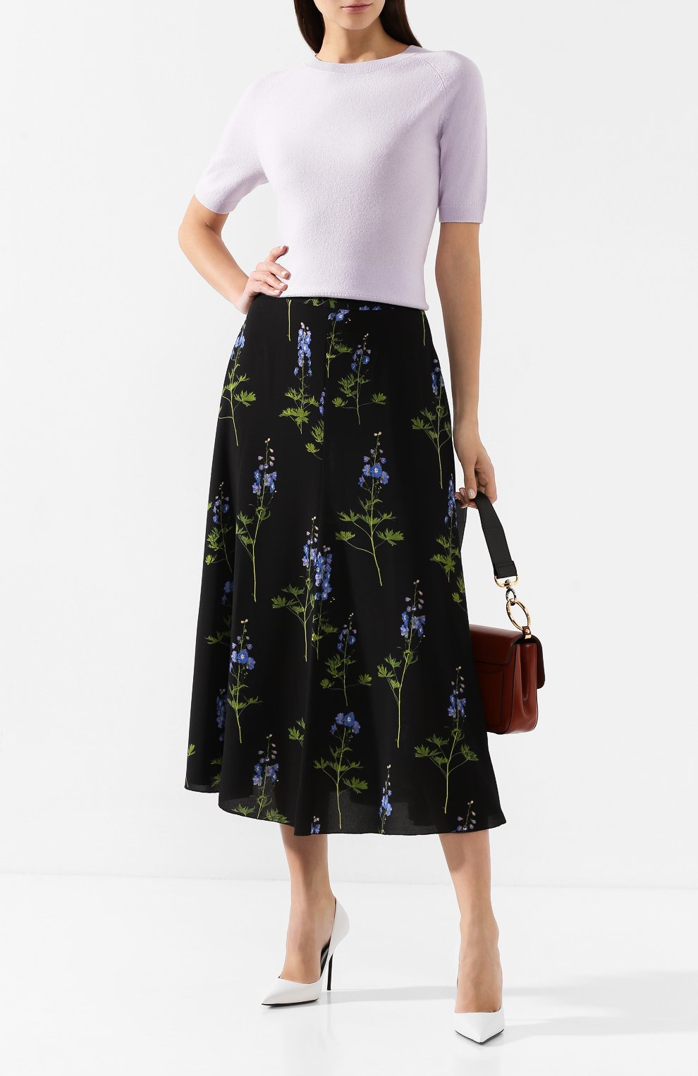 Юбка с принтом DRIES VAN NOTEN, арт. 192-10871-8009, фото 2