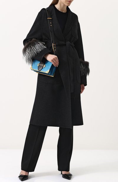 Сумка cahier PRADA, арт. 1BD045-2BB0-F0M9Q-OCH, фото 2