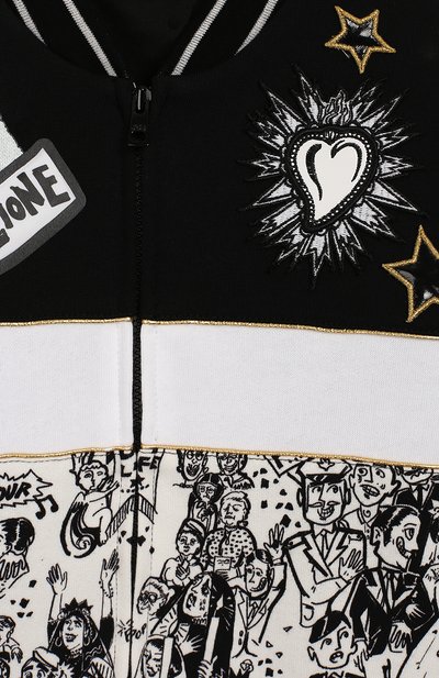 Хлопковый кардиган DOLCE & GABBANA, арт. L4JW5T/G7SEX/2-6, фото 3