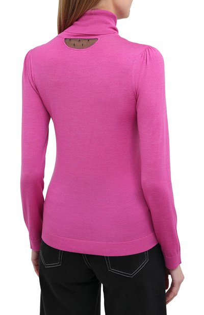 Шерстяная водолазка REDVALENTINO фуксия цвета по цене 48500 руб., арт. UR0KC02A/545, фото 4 Шерстяная водолазка REDVALENTINO, арт. UR0KC02A/545, фото 4