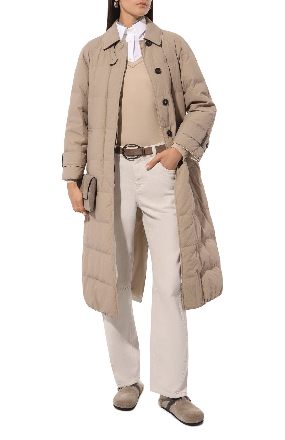 Хлопковый пуловер BRUNELLO CUCINELLI, арт. M0TC8BJ302, фото 2