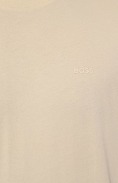 Хлопковая футболка BOSS, арт. 50468347, фото 5