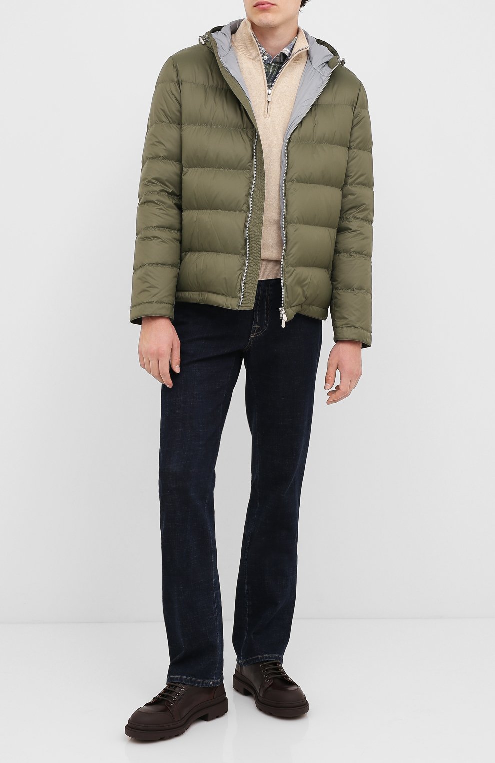 Кожаные дерби BRUNELLO CUCINELLI, арт. MZUDSGI885, фото 2