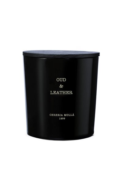 Женский свеча oud &amp; leather (600g) CERERIA MOLLA 1899, арт. 8424405066492