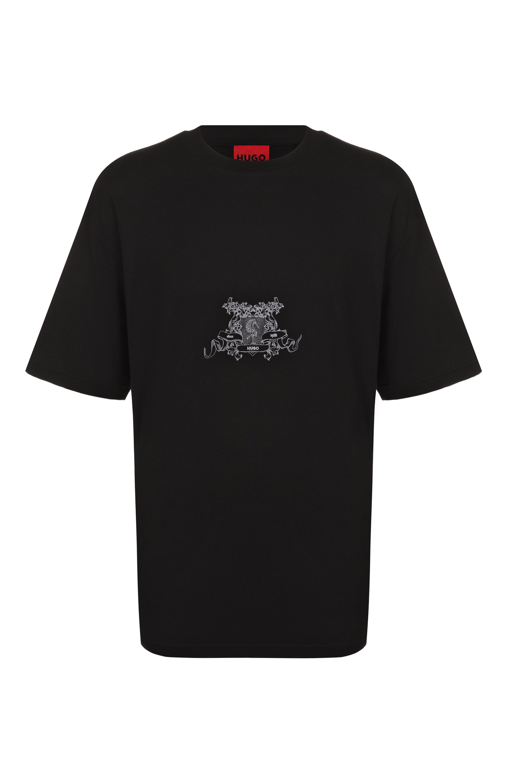 Хлопковая футболка HUGO, арт. 50542817, фото 1