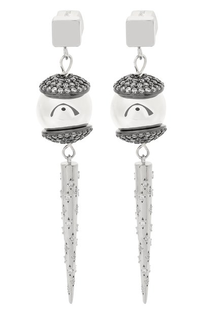 Серьги VIEN серебряного цвета по цене 21900 руб., арт. 2425-249, фото 1 Серьги VIEN, арт. 2425-249, фото 1