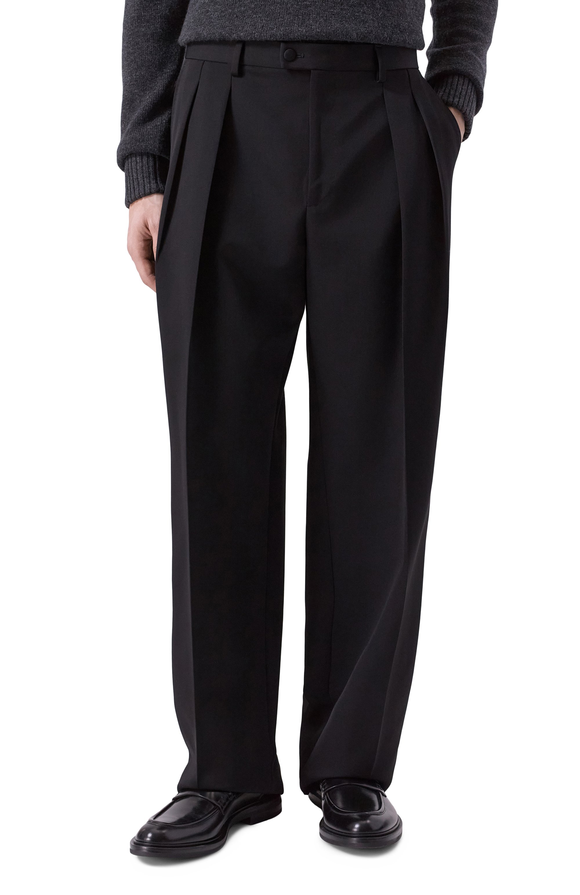 Шерстяные брюки DOLCE & GABBANA, арт. GP166T/FU21E, фото 3