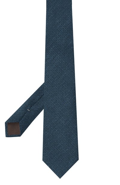 Галстук из шелка и хлопка CANALI, арт. 18/HJ04232, фото 3