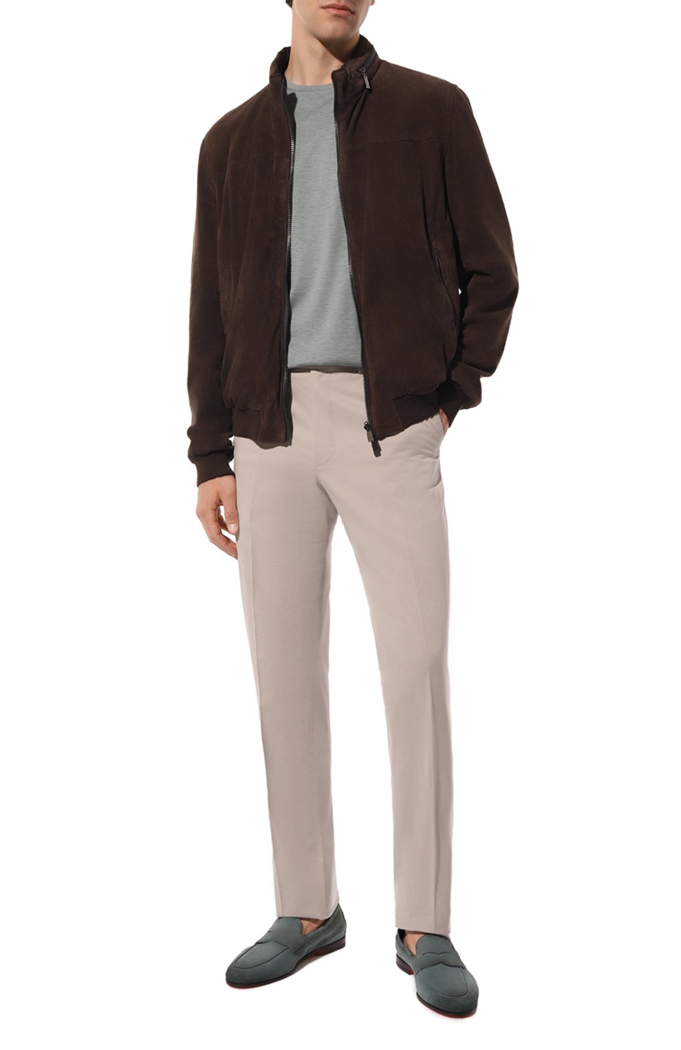 Замшевые пенни-лоферы carlo SANTONI, арт. MCNG18837SA4SEAA, фото 2