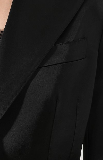 Приталенный жакет DOLCE & GABBANA черного цвета по цене 254000 руб., арт. F296TT/FURHU, фото 5 Приталенный жакет DOLCE & GABBANA, арт. F296TT/FURHU, фото 5