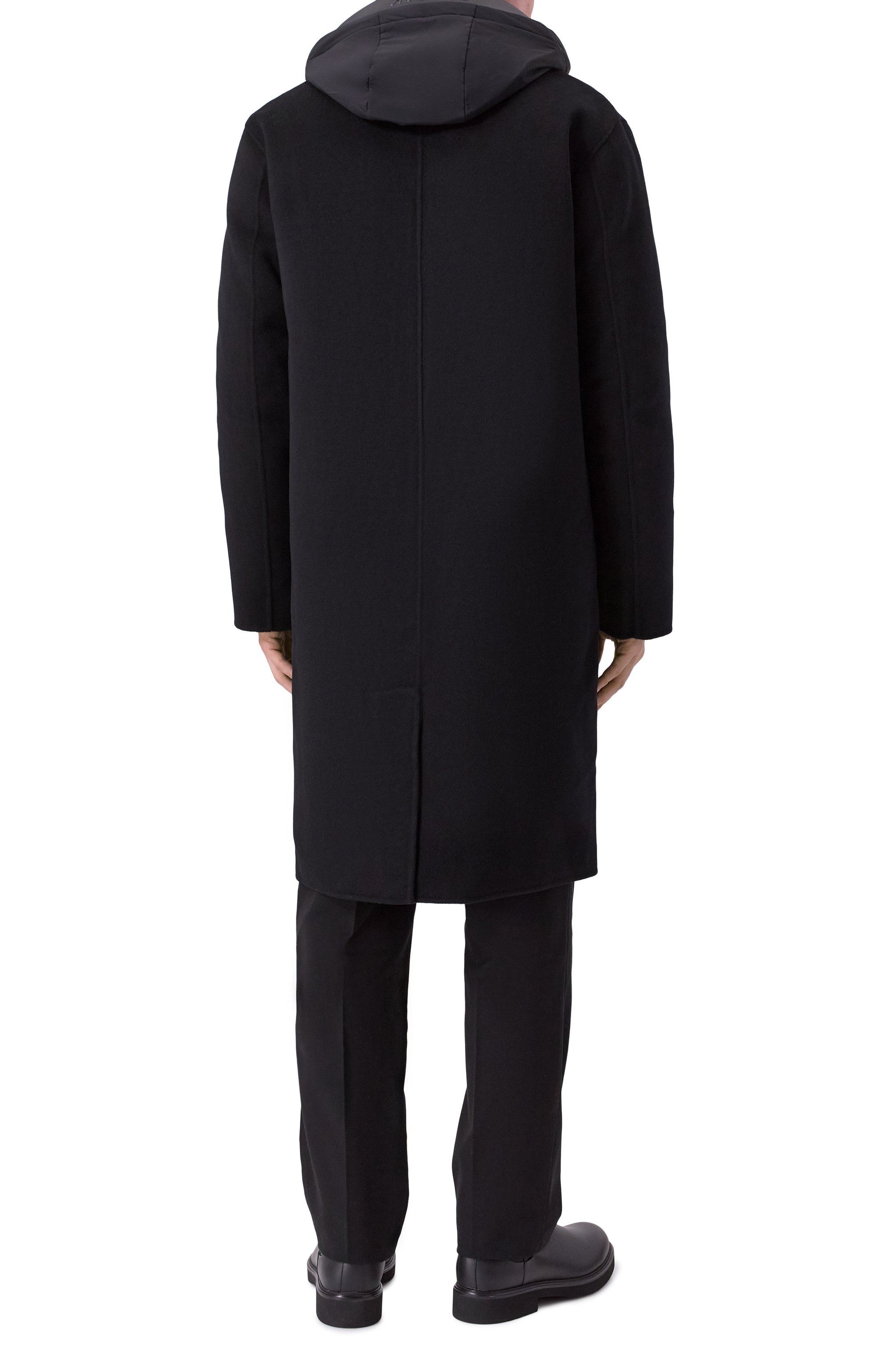 Шерстяное пальто с пуховой подстежкой RUDSAK, арт. 6124503/DRAL, фото 4