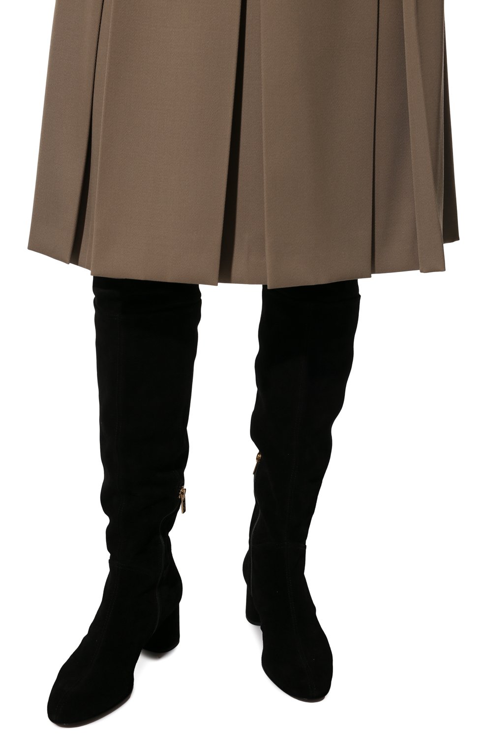 Замшевые ботфорты scarlet AGL, арт. D140606PKFERGU0000, фото 3