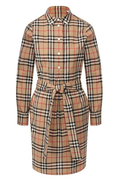 Женское хлопковое платье BURBERRY, арт. 8009064