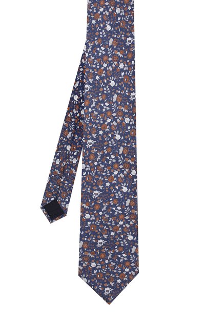 Шелковый галстук с узором VAN LAACK, арт. LUIS-PEL/K70699, фото 2