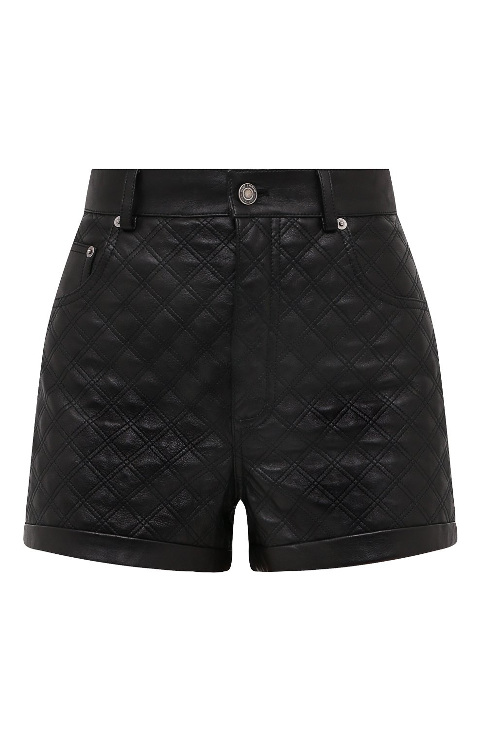 Кожаные шорты SAINT LAURENT, арт. 632344/YC2ZZ, фото 1
