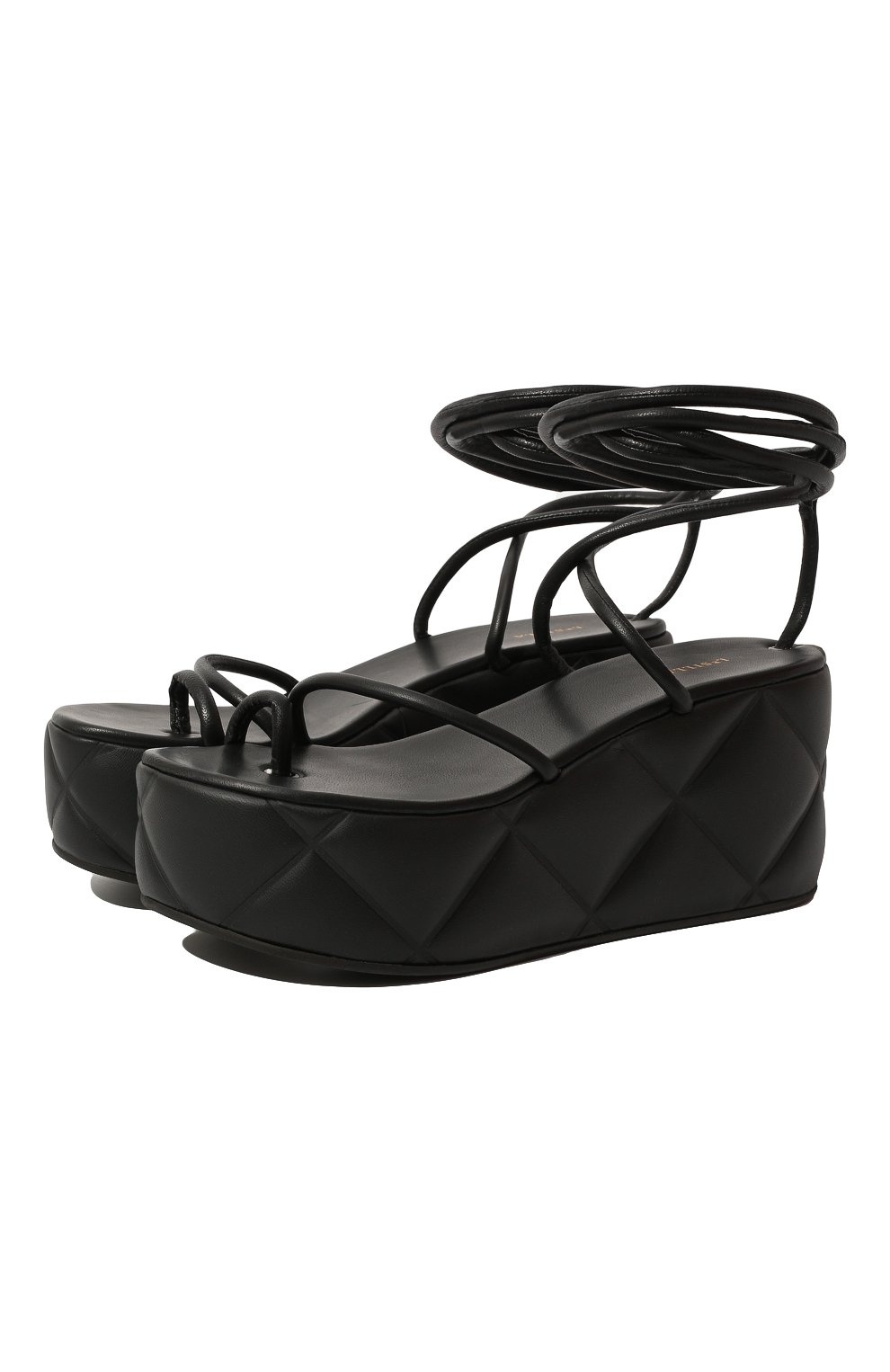 Кожаные босоножки LE SILLA, арт. 2588U040M1PPFAK, фото 1