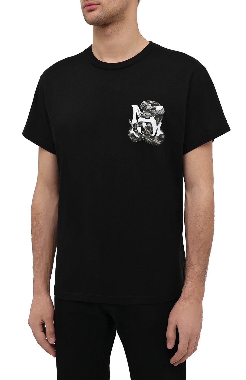 Хлопковая футболка AMIRI, арт. MJGT006-001, фото 3