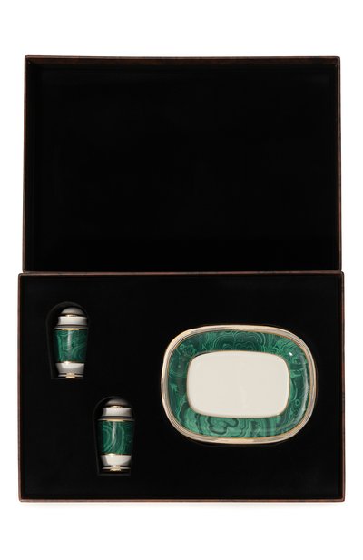 Набор из солонки и перечницы на подносе STEFANO RICCI, арт. 0SALPEP001/MLCH02, фото 5