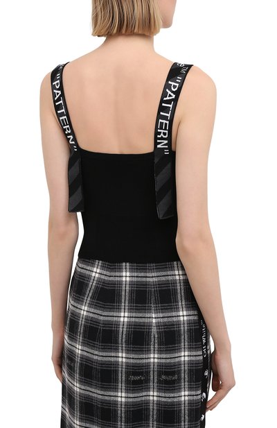 Топ из вискозы OFF-WHITE, арт. 0WHD011R21KNI001, фото 4