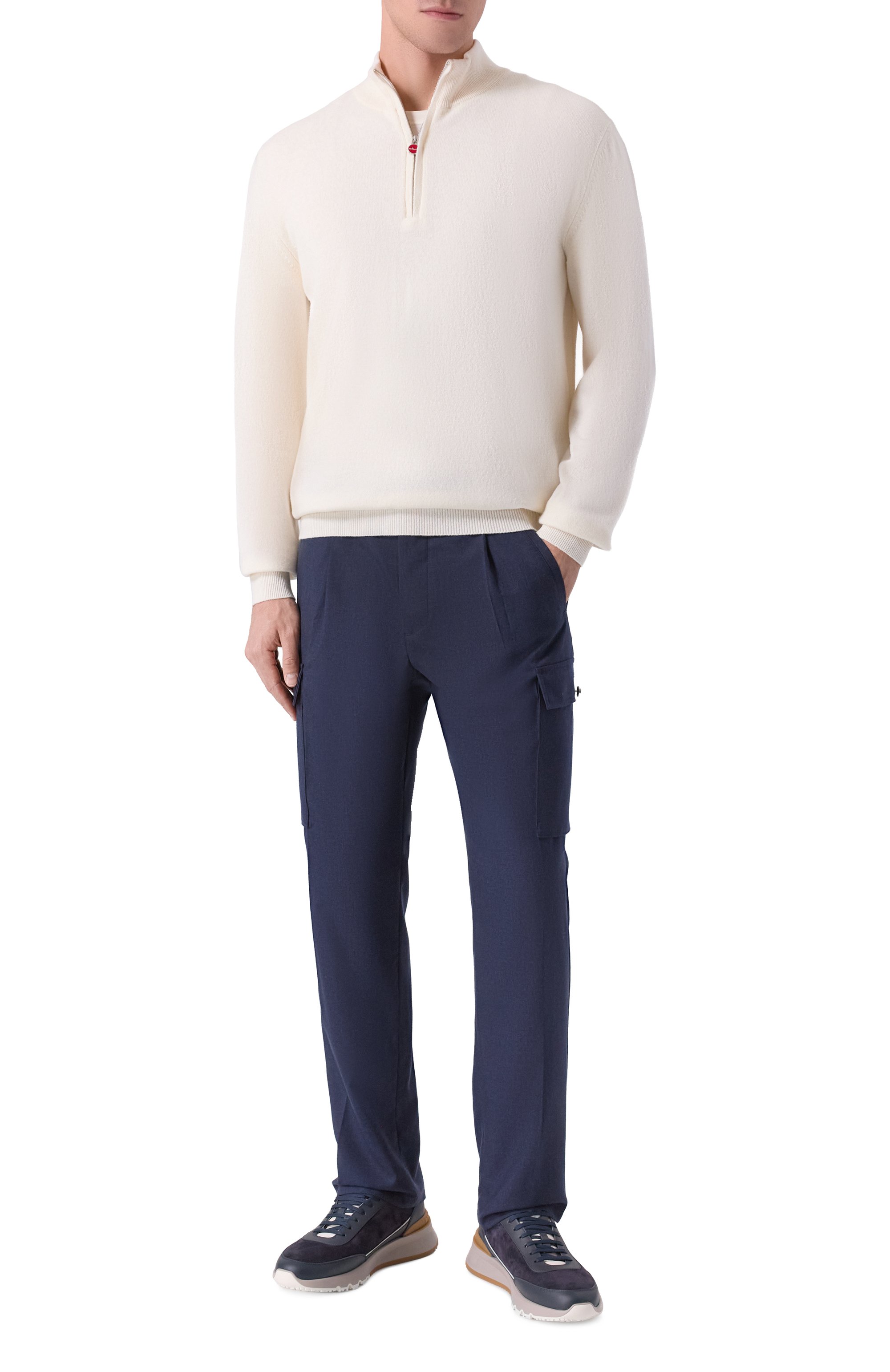 Замшевые кроссовки BRUNELLO CUCINELLI, арт. MZUSGG0278, фото 2