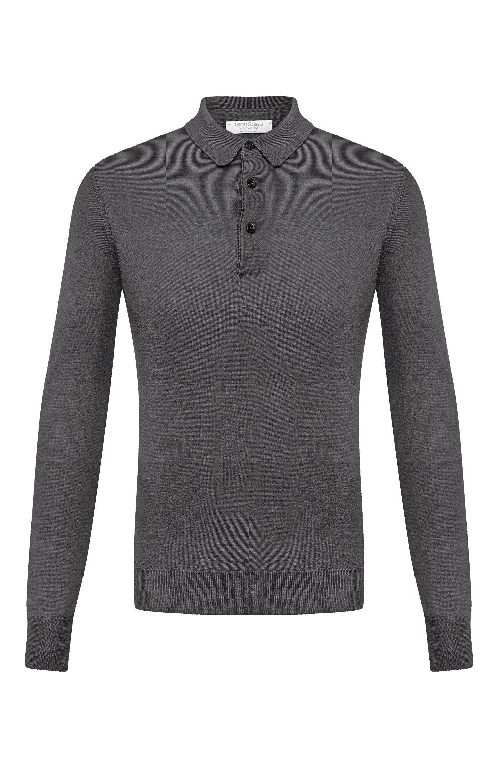 Поло из шерсти и шелка GRAN SASSO, арт. 57132/13190, фото 1