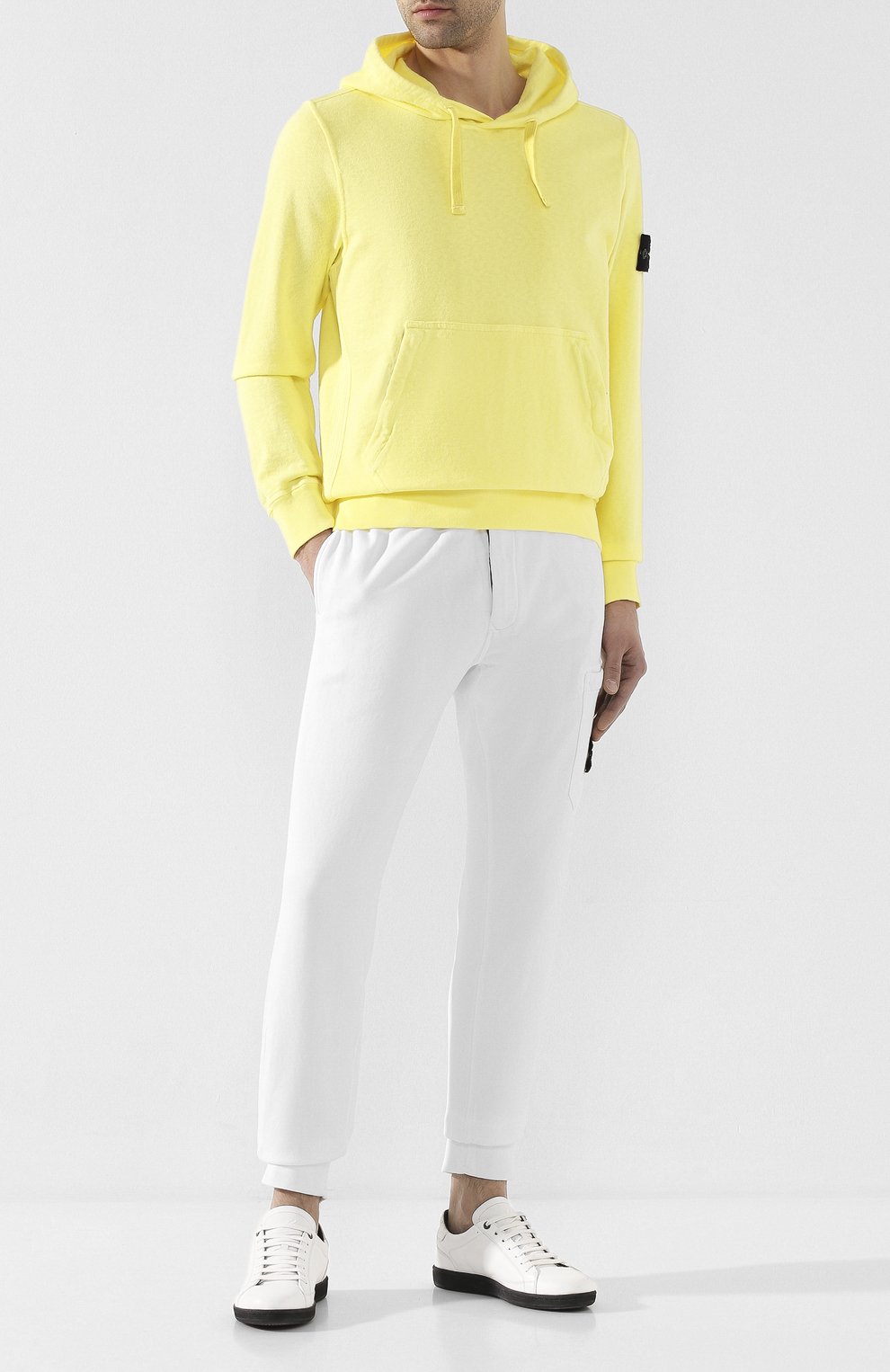 Хлопковое худи STONE ISLAND, арт. 721564960, фото 2