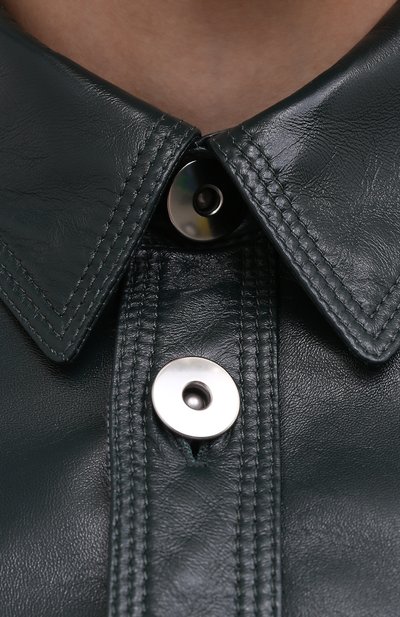 Кожаная рубашка BOTTEGA VENETA, арт. 665080/V0W21, фото 5