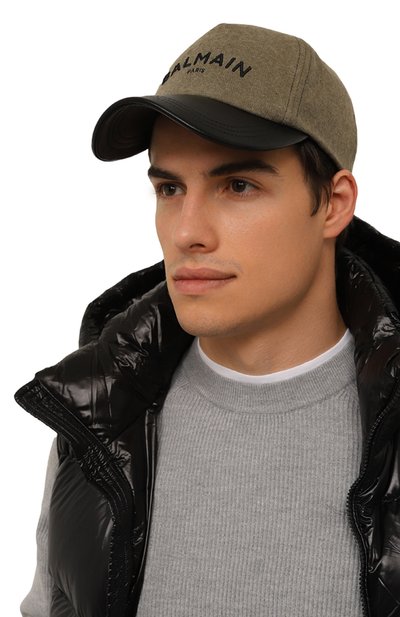 Хлопковая бейсболка BALMAIN, арт. AH1XA015/MB38, фото 2