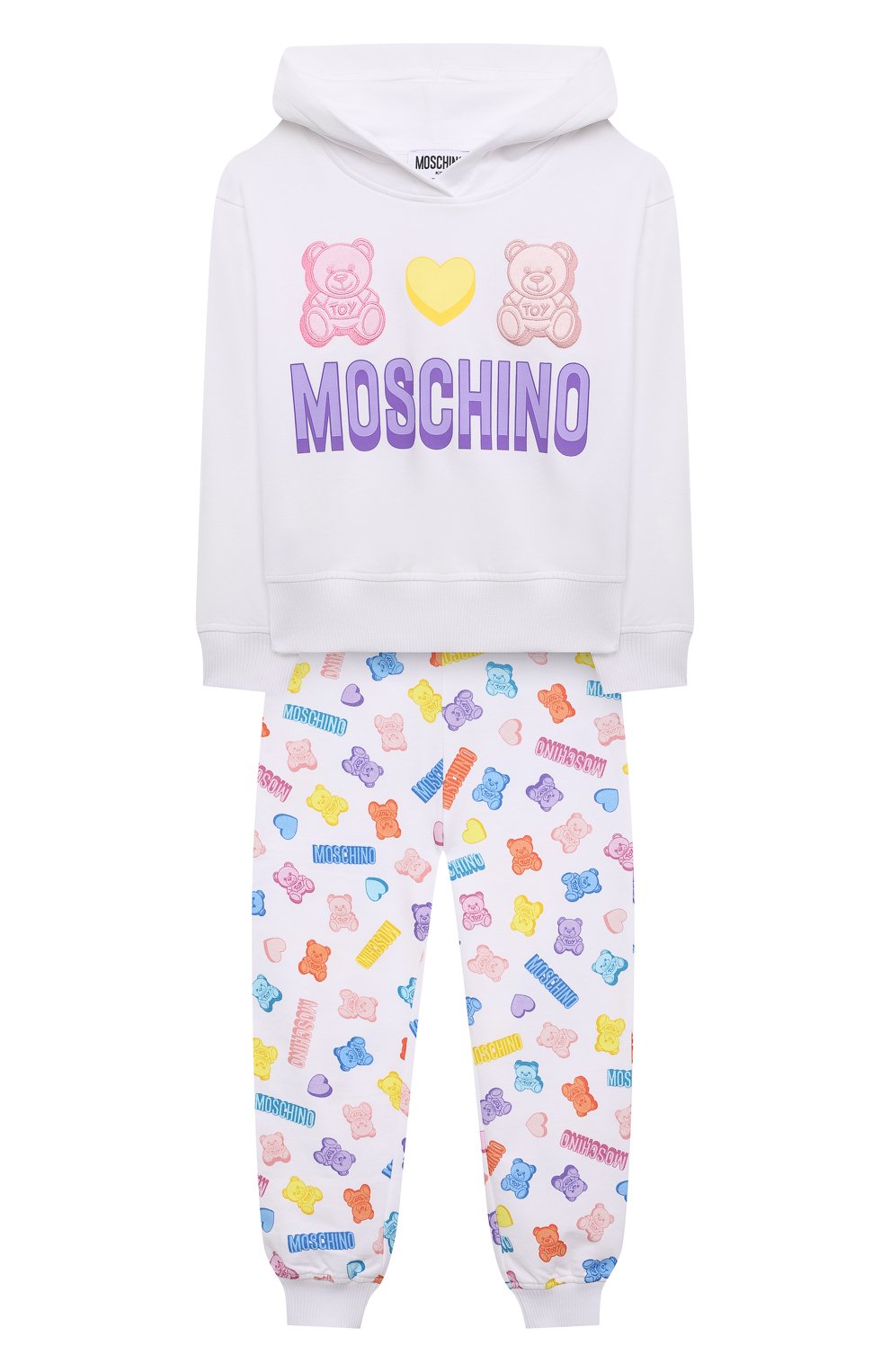Комплект из худи и брюк MOSCHINO, арт. HDK02B/LDB80/4A-8A, фото 1