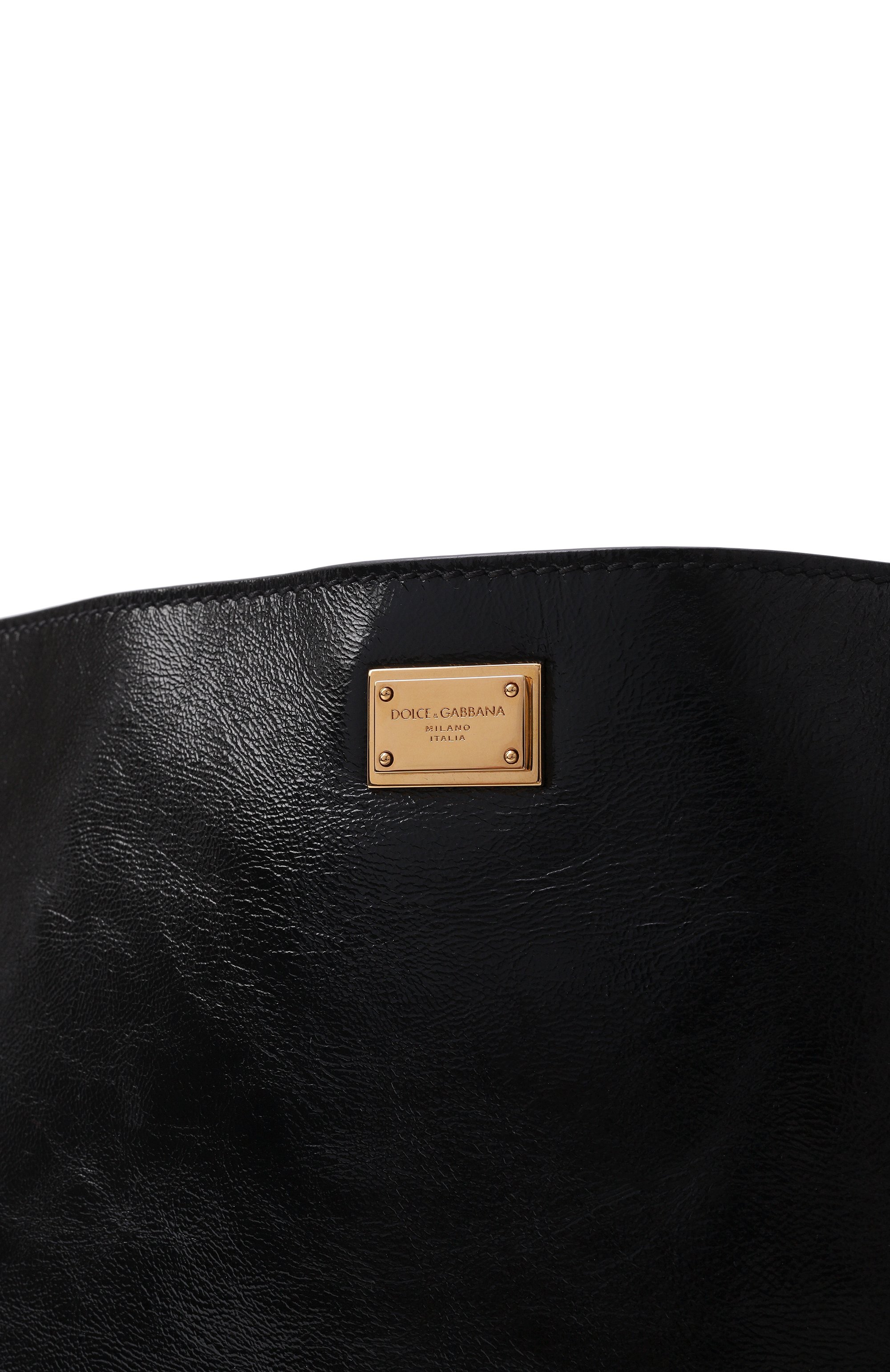 Сумка vittoria DOLCE & GABBANA черного цвета по цене 214500 руб., арт. BB7942/AZ000, фото 6 Сумка vittoria DOLCE & GABBANA, арт. BB7942/AZ000, фото 6