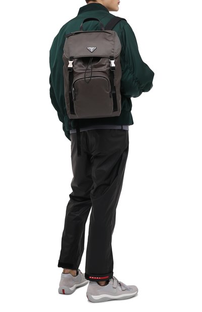 Текстильный рюкзак PRADA, арт. 2VZ135-2DMG-F0414-HOL, фото 3