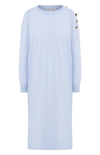 Женское платье из смеси шерсти и шелка STELLA MCCARTNEY, арт. 269330/S2087
