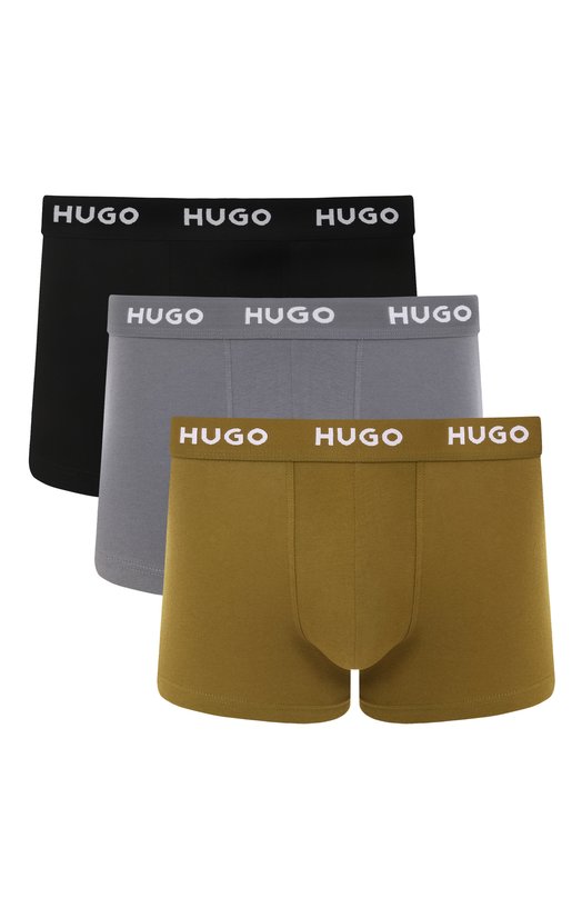 Комплект из трех боксеров HUGO 50532611 Зелёный 50532611