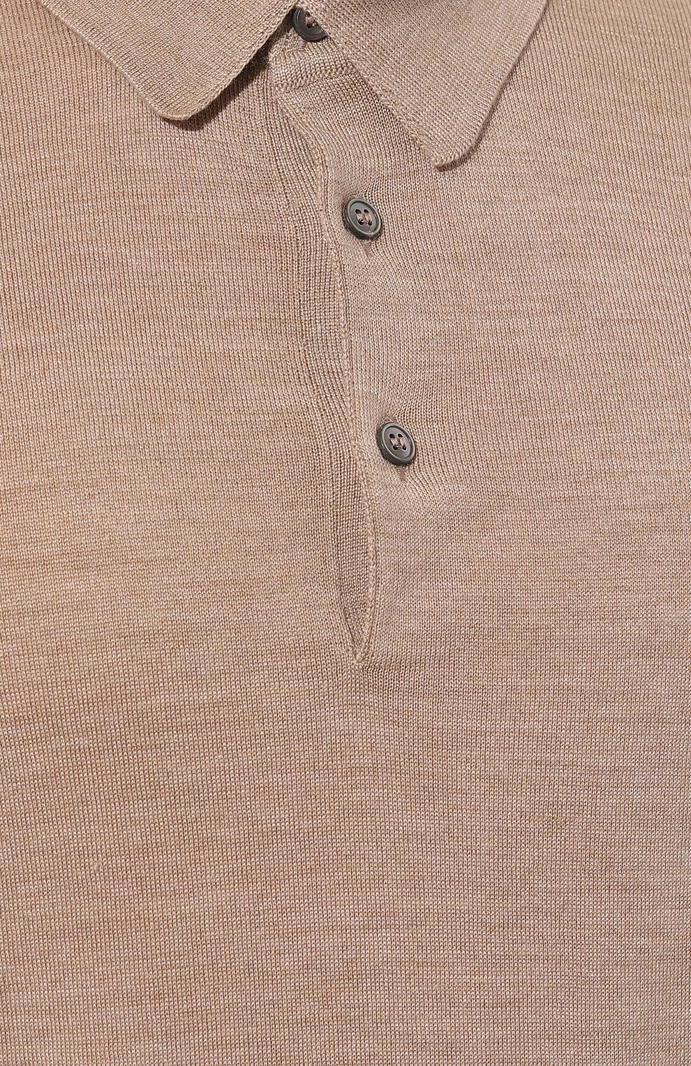 Поло из шерсти и шелка GRAN SASSO, арт. 57132/13190, фото 5