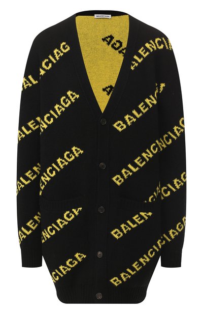 Женский шерстяной кардиган BALENCIAGA, арт. 555280/T1473