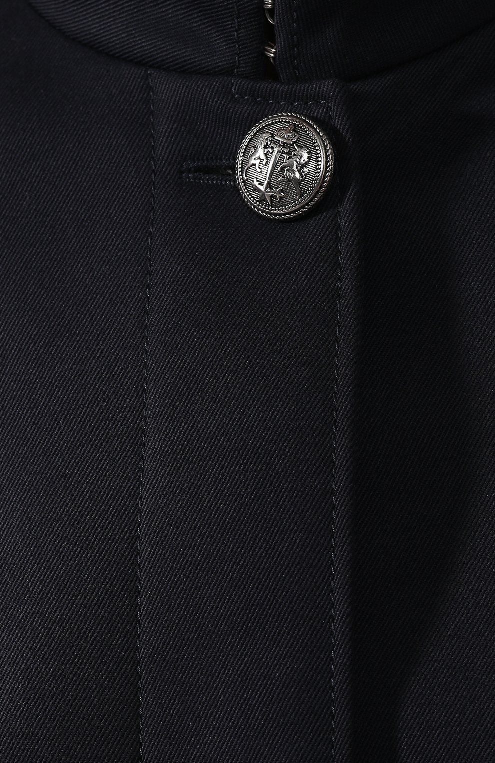 Шерстяной жакет ALEXANDER MCQUEEN синего цвета по цене 252000 руб., арт. 581885/QJAAF, фото 5 Шерстяной жакет ALEXANDER MCQUEEN, арт. 581885/QJAAF, фото 5