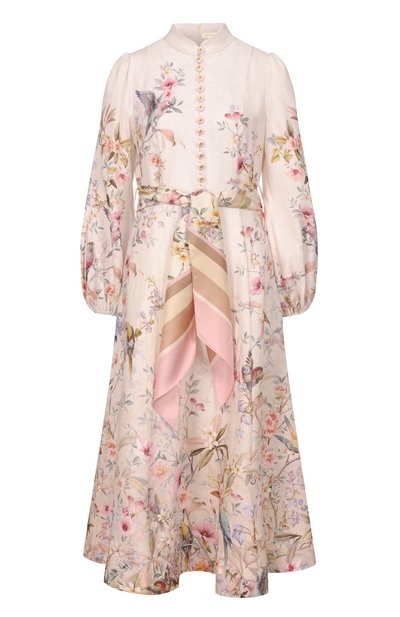 Женское льняное платье ZIMMERMANN, арт. 9143DC261