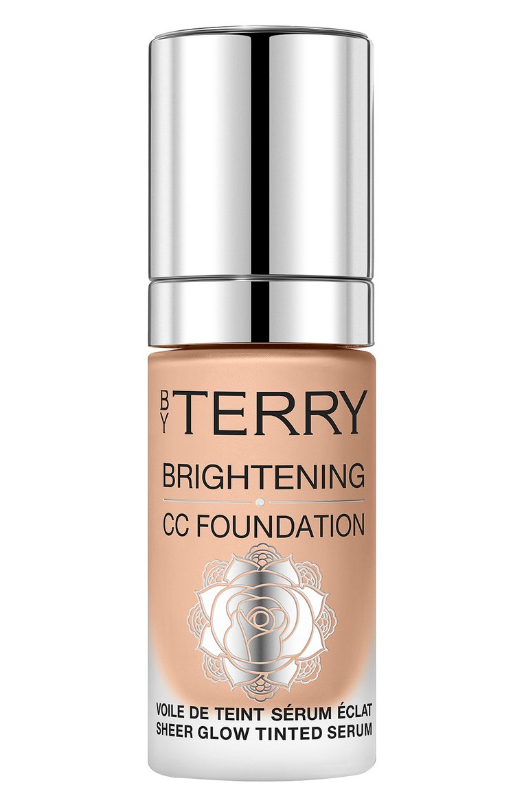 Тональный крем-сыворотка brightening cc foundation, оттенок 4c medium cool (30ml) BY TERRY  цвета, арт. V23000110 | Фото 1 (Региональные ограничения белый список (Axapta Mercury): Не проставлено; Нос: Не проставлено; Финишное покрытие: Сияющий; SPF фильтр: Минимальный (0-5); Обьем косметики: 30ml)