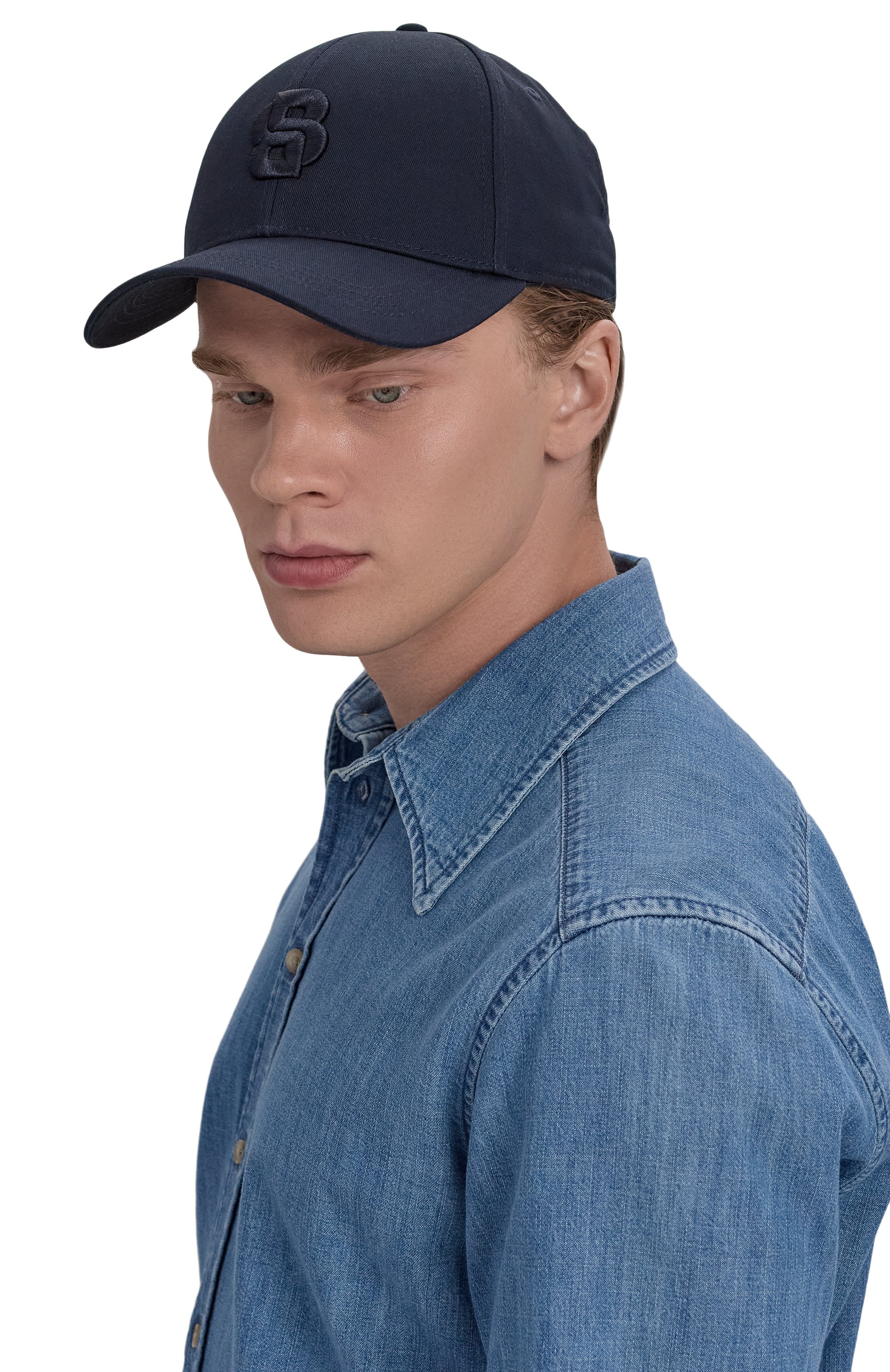 Хлопковая бейсболка BOSS, арт. 50533299, фото 2