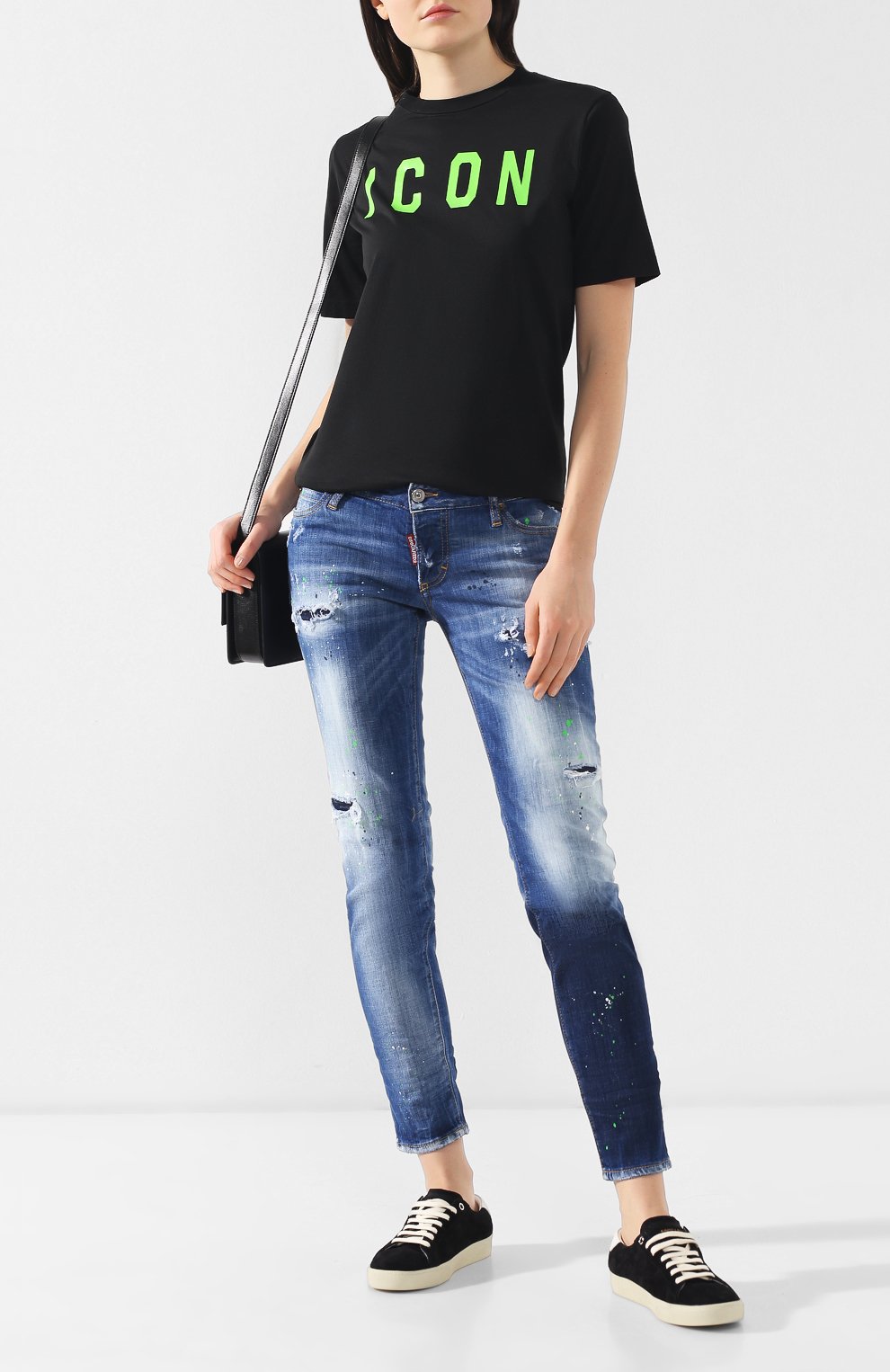 Хлопковая футболка DSQUARED2, арт. S75GD0008/S22427, фото 2