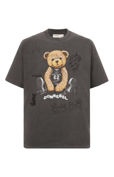 Мужская хлопковая футболка DOMREBEL, арт. M PLAY SKETCH