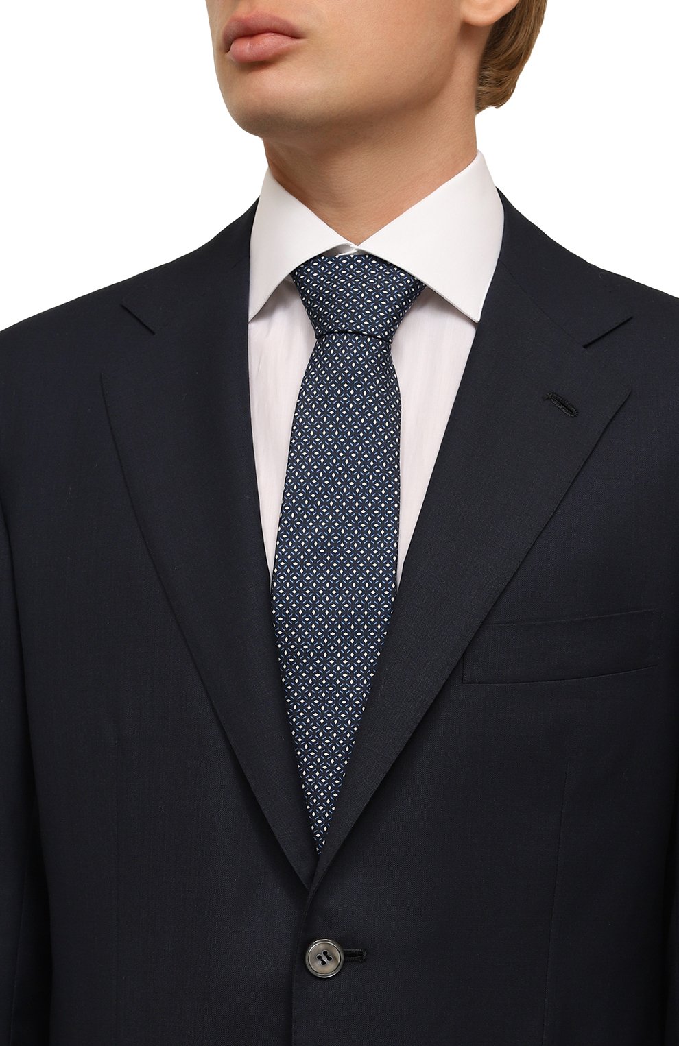 Шелковый галстук CANALI, арт. 18/HS04161, фото 2