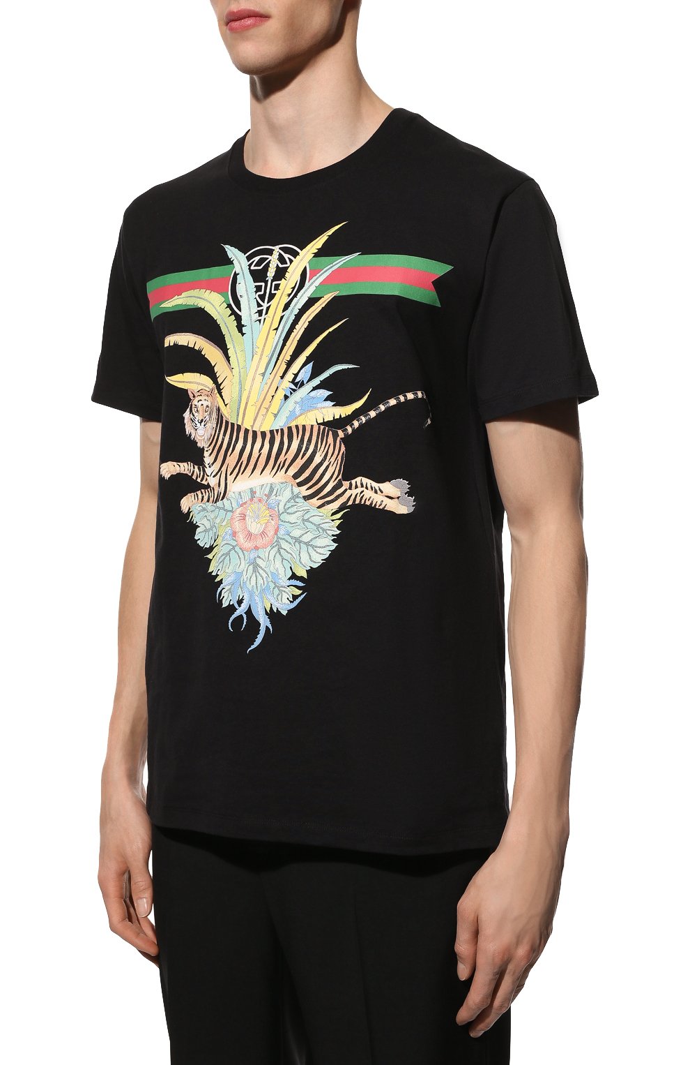 Хлопковая футболка GUCCI, арт. 548334/XJD3W, фото 3